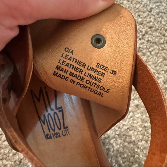 Miz Mooz Leather Platform Sandals - Picture 9 of 9